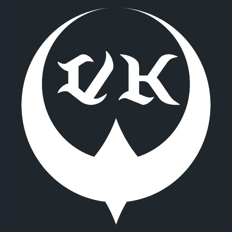 VK White Moon Logo