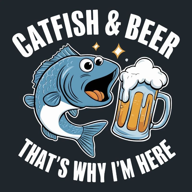 Du poisson-chat et de la bière, c’est pour ça que je suis là