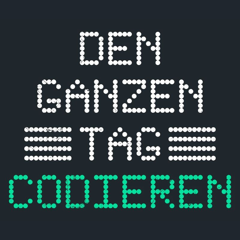Nerd Computer DEN GANZEN TAG CODIEREN LUSTIG