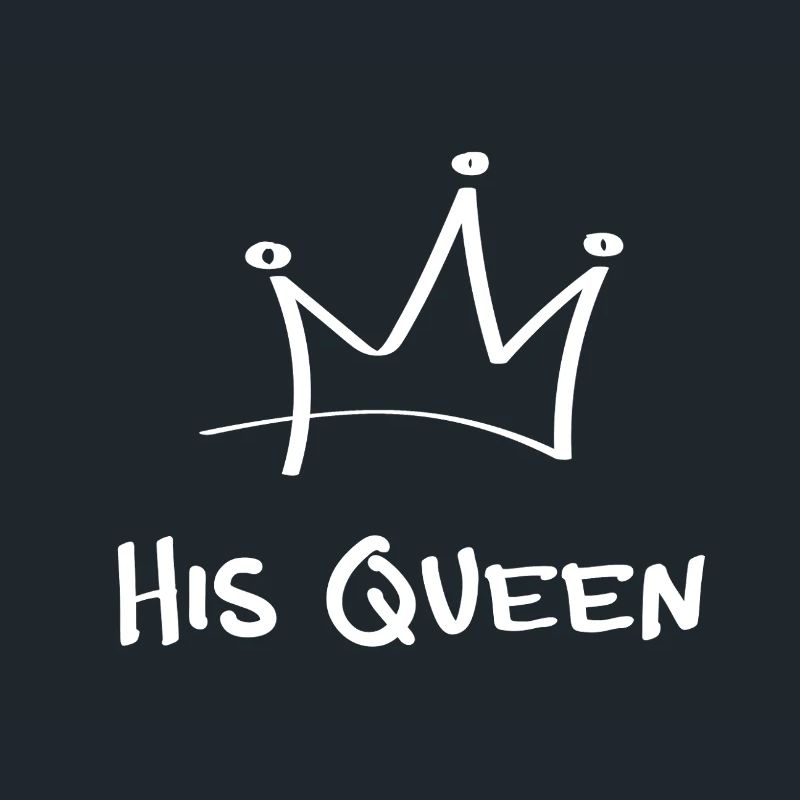 Her King – His Queen | Zeitloses Paar Statement