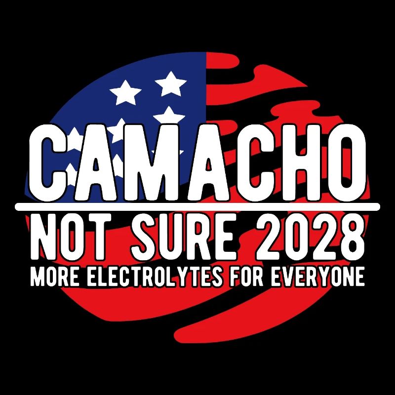 Camacho 2028 Emblem-Parodie Lustig, nicht sicher