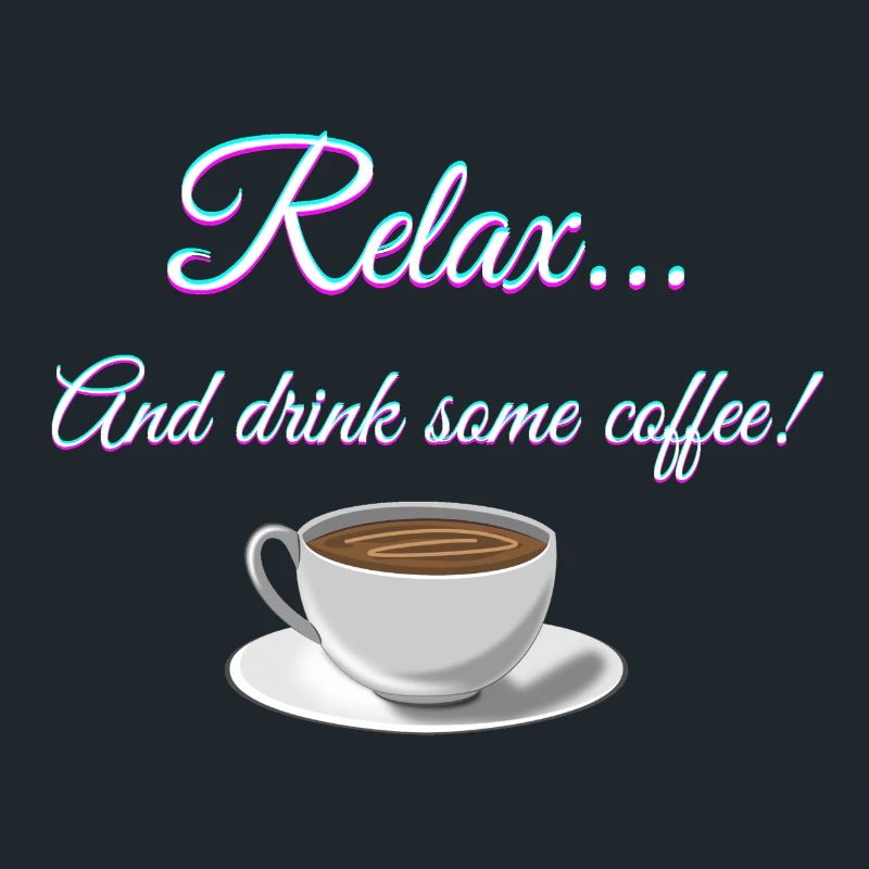 Entspannen... Und trinken Sie einen Kaffee!