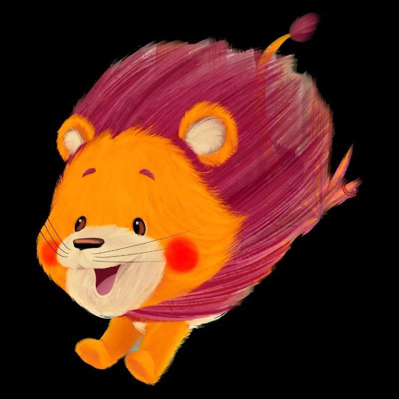 Lio Löwe springt