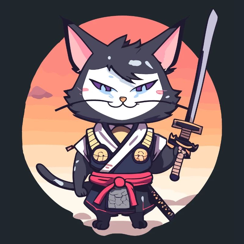 Samurai Cat #37