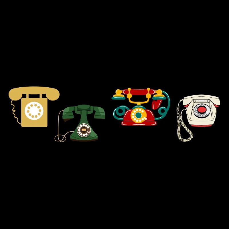 téléphone rétro vintage