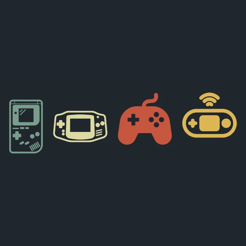Vintage-Retro-Konsole