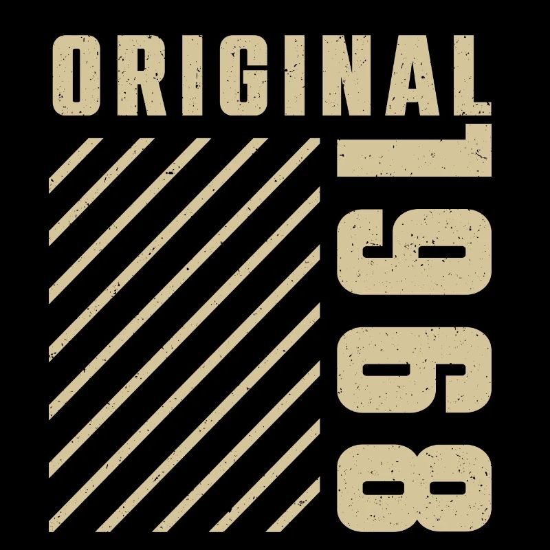 Original 1968 Authentisch 1968 Vintage Bursdag