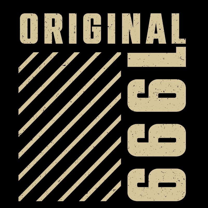 Original 1999 Authentic 1999 Vintage Bursdag