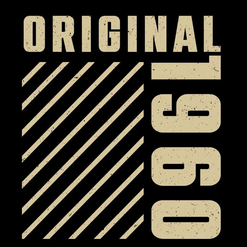 Original 1960 Authentic 1960 Vintage Bursdag