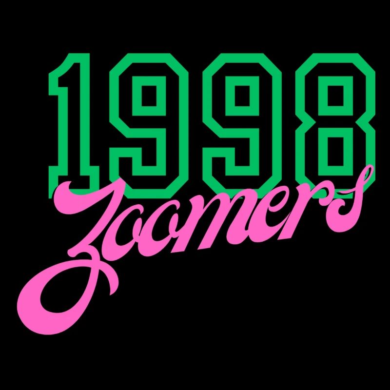 1998 Zoomers Retro Typography Design