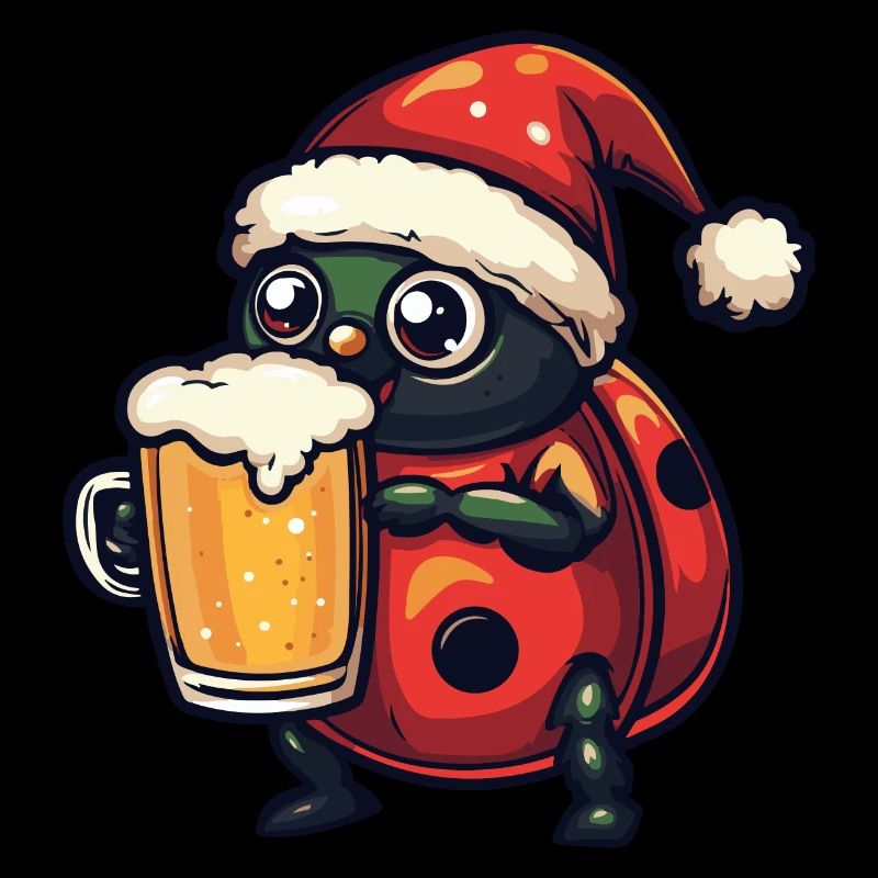 Bière de Noël Ladybug