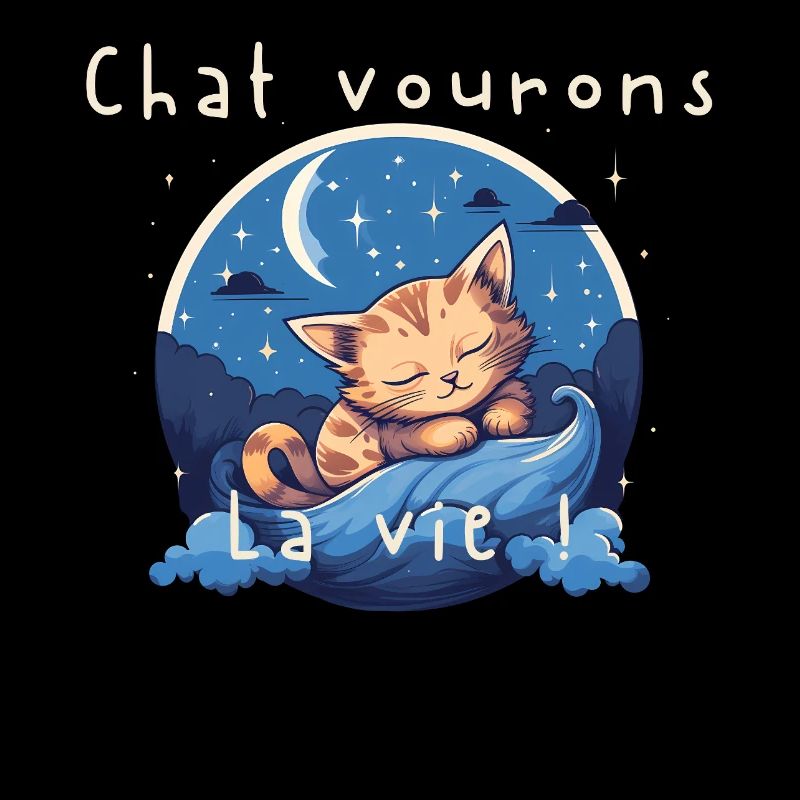 Chat Sous le ciel animal