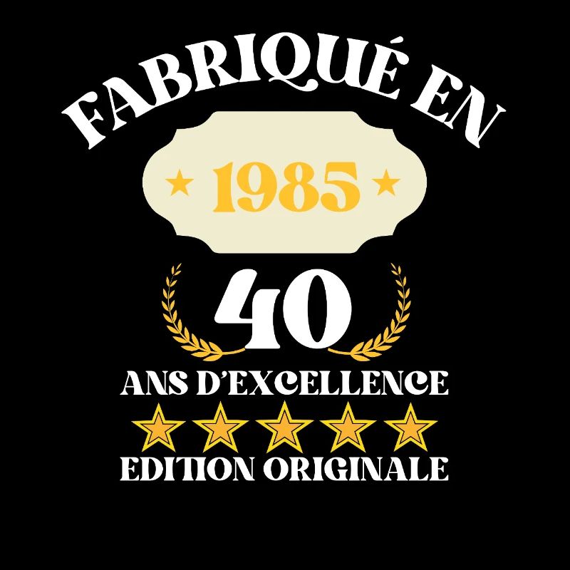Né en 1985 Style amusant