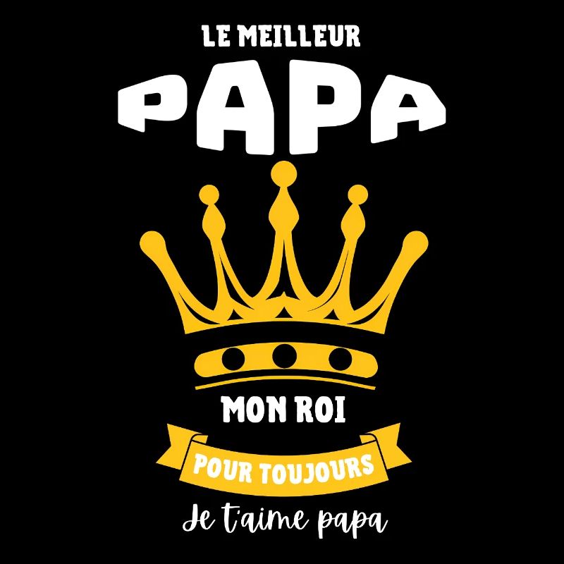 Papa König Spaß Versichert