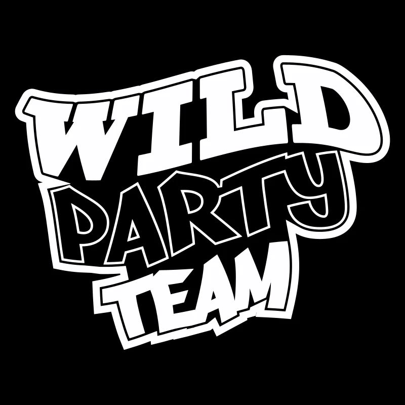 Wild Party Team Graffiti Motiv