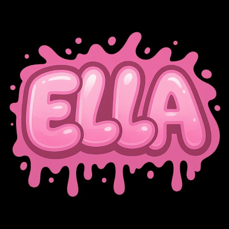 Graffiti ELLA Name Gift Ideal Druckbar