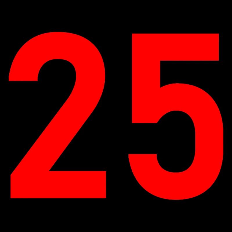 25. 25 ANS. 25e ANNIVERSAIRE. ANNIVERSAIRE 25 ANS.