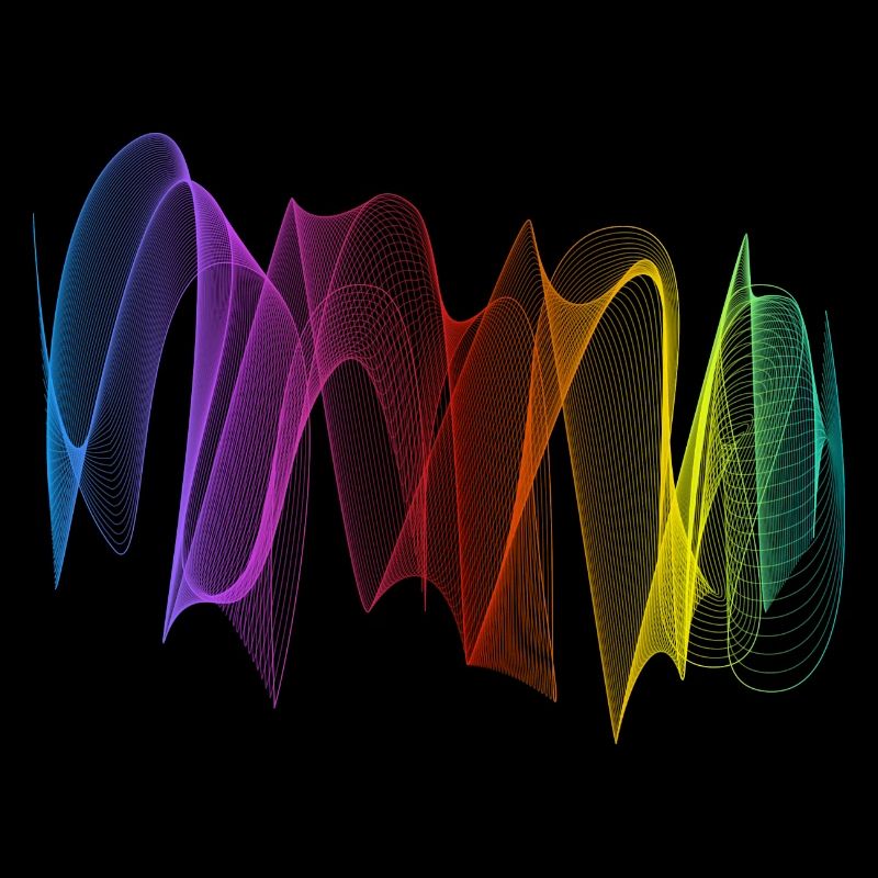 Lignes abstraites Design 07