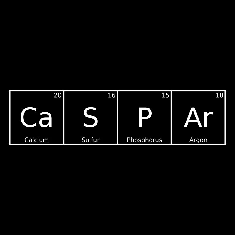 Caspar Nom Prénom Chimie Éléments du tableau périodique