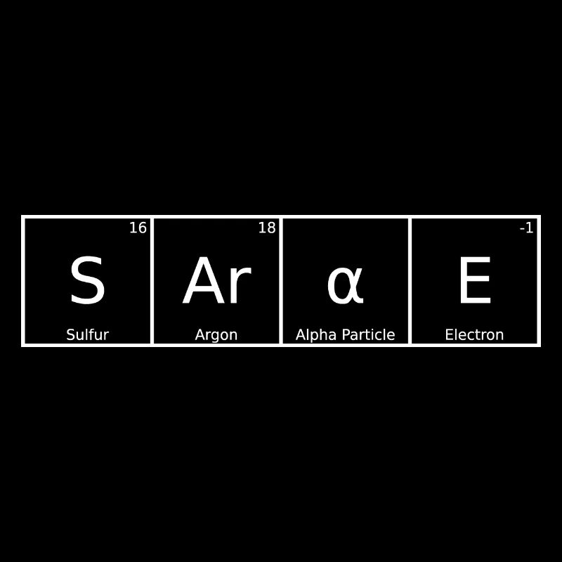 Sarae Nom Prénom Chimie Tableau périodique Éléments