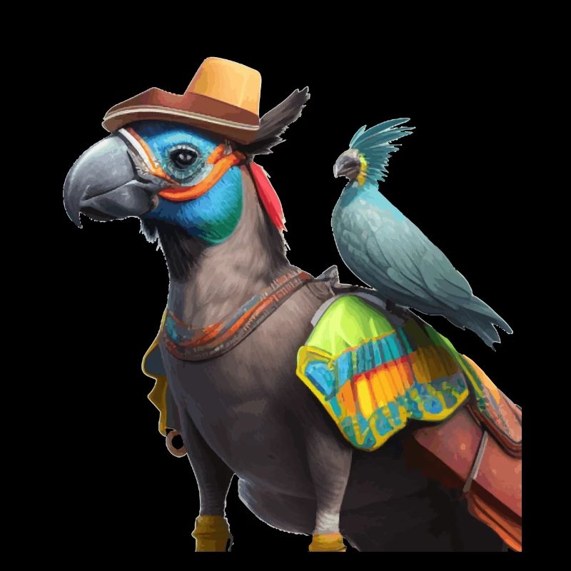 Papagei mit Kumpel Geschenk