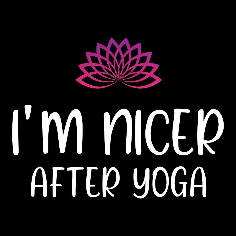 Ich bin netter nach dem Yoga