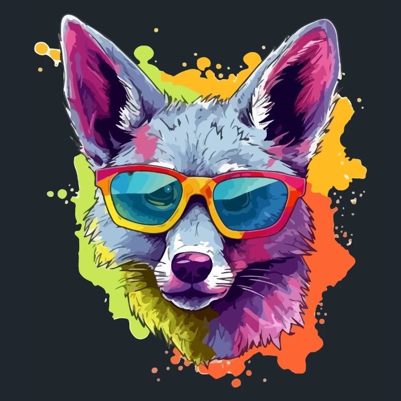 Leo the bespectacled jackal