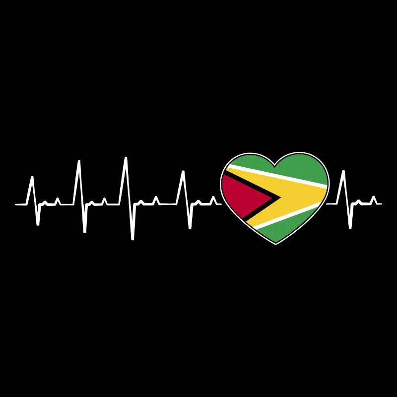 Guyana Flag Guyanais Guyanais