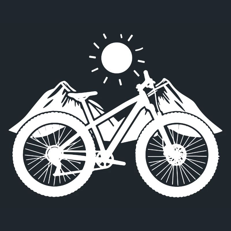 Graphismes de vélo de montagne