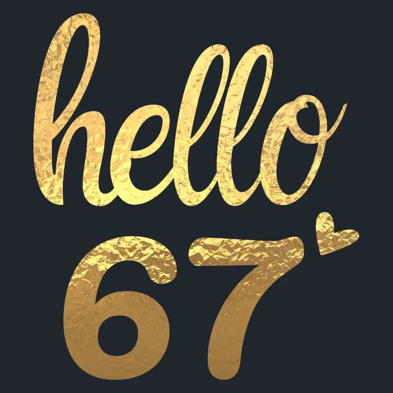 Hello 67 doré