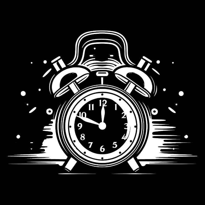 Wecker Zeichnung