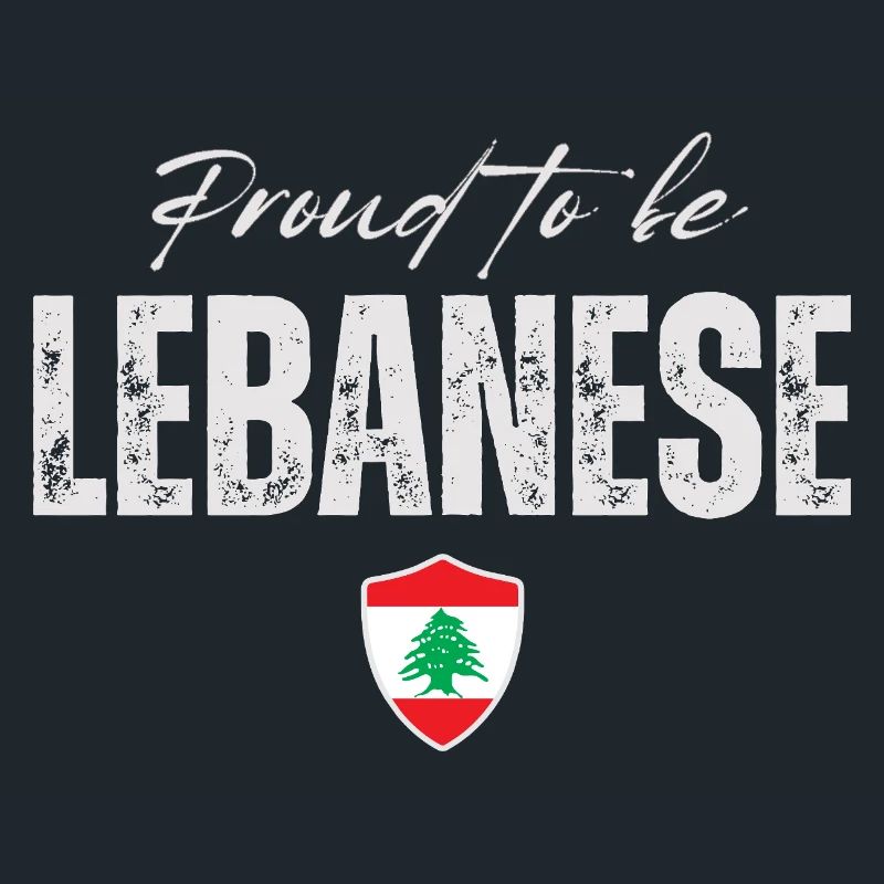 Libanese stolz, ich liebe den Libanon