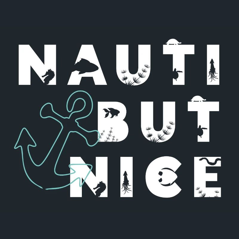 Nauti mais gentil – Cadeau de jeux de mots à la voile
