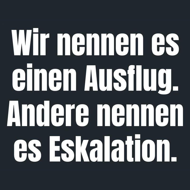 Outing or Escalation Typography