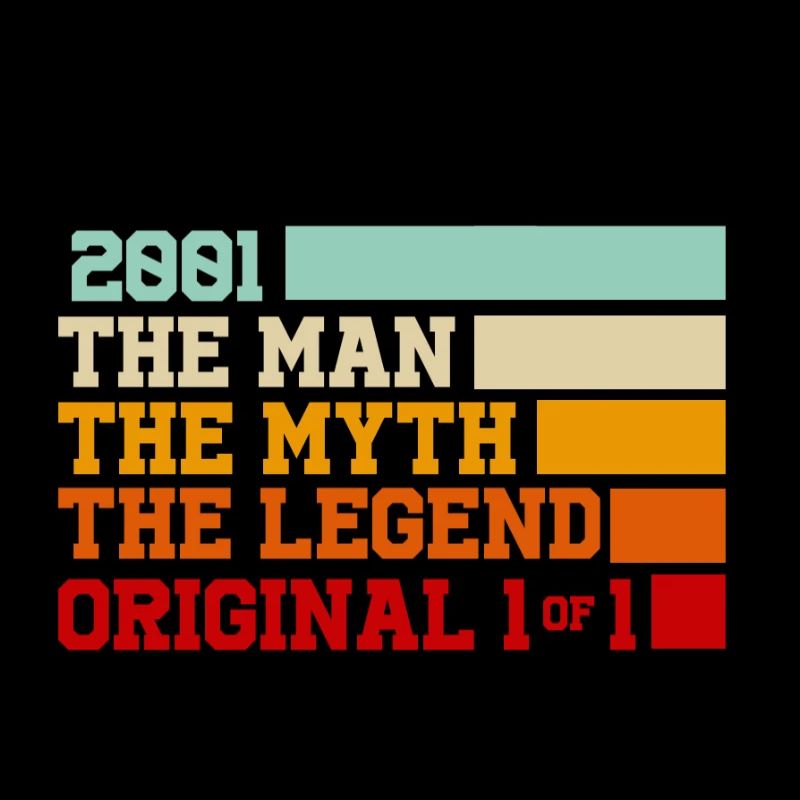 2001 Man Myth Legend Original 1/1