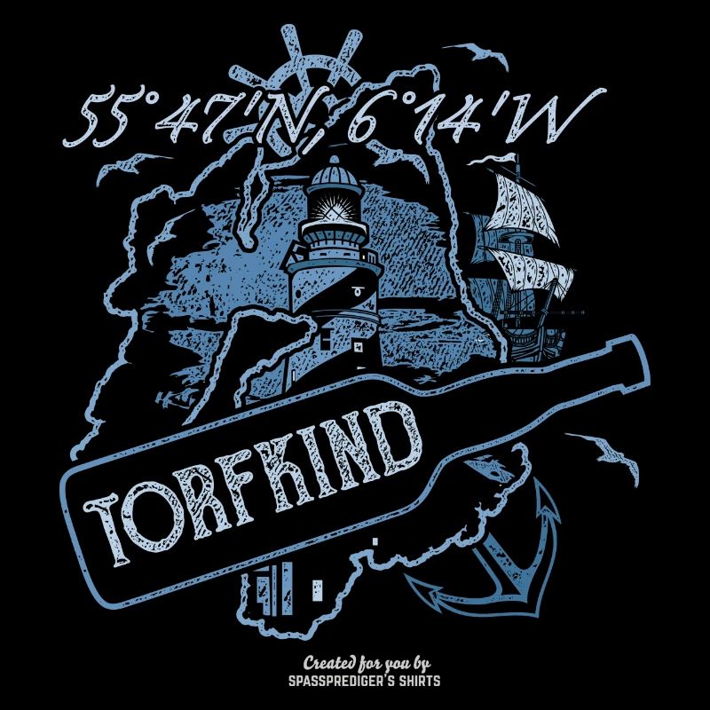 Whisky Spruch Torfkind und Insel Islay