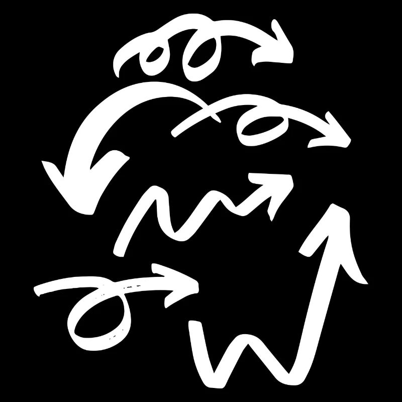 White Arrows