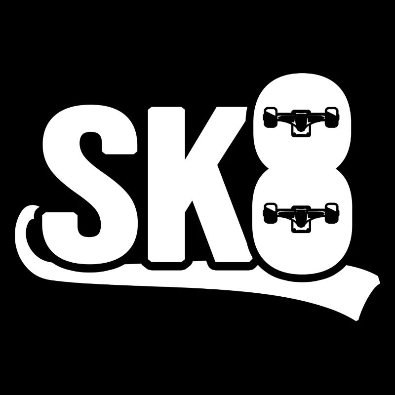 Skateboard SK8 Halfpipe Skateboarder Skate Ride