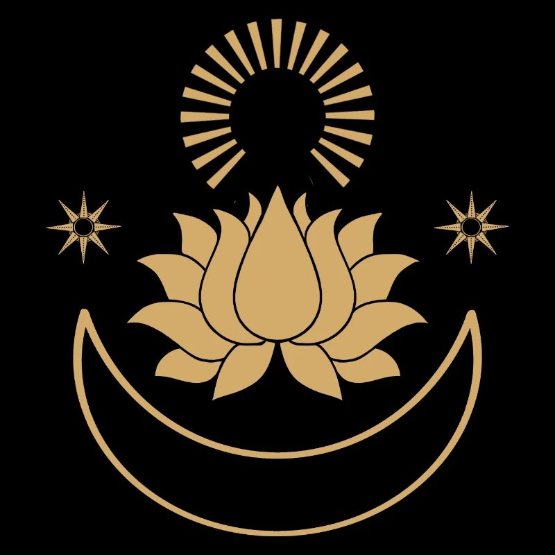 Sun, moon and stars