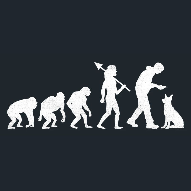 Evolution German Shepherd GSD Dog Lover