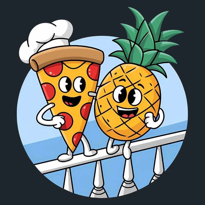 Pineapple Pizza Hawaiian Pineapple Pizza on Pizza