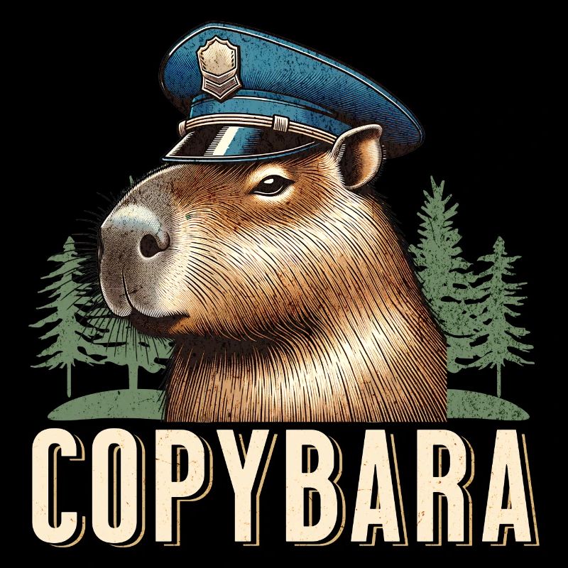 Capybara Police Copybara