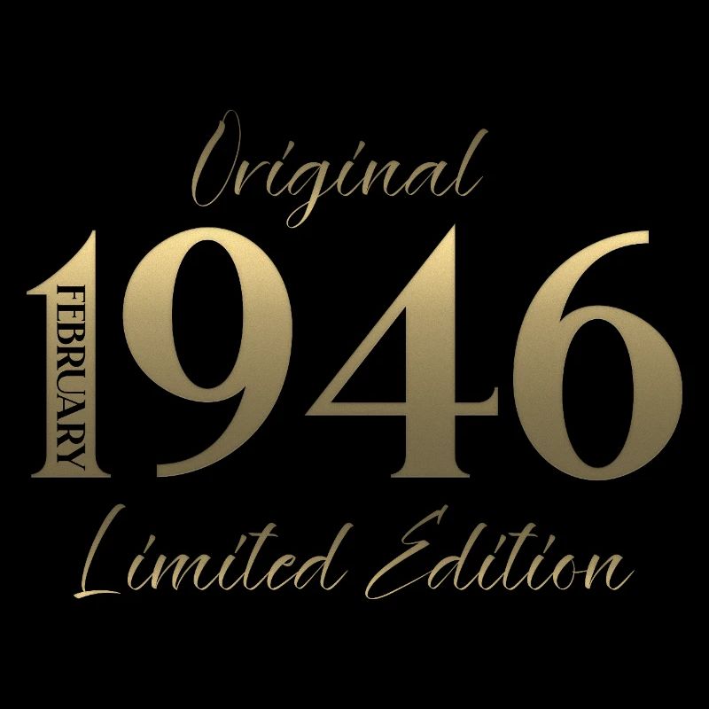 80e anniversaire février 1946 millésime