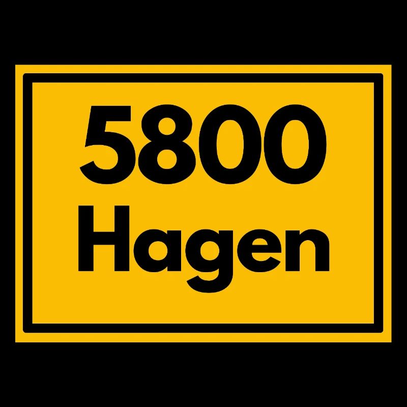 ALTE POSTLEITZAHL PLZ RETRO 5800 HAGEN STOLZ