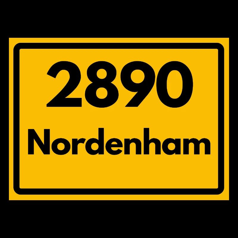 ANCIEN CODE POSTAL RÉTRO 2890 NORDENHAM – WESER