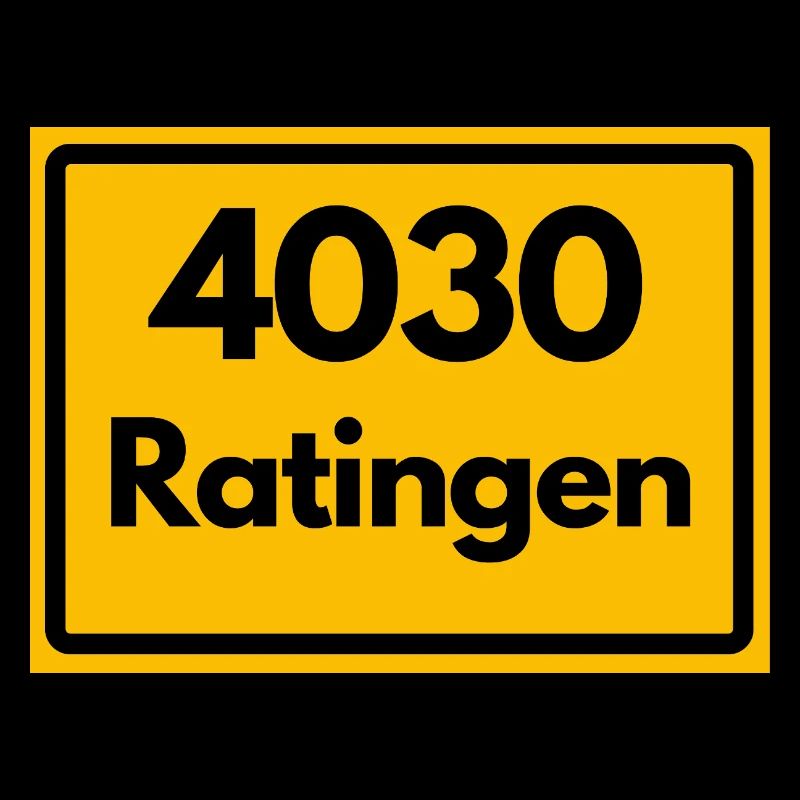ANCIEN CODE POSTAL RÉTRO 4030 RATINGEN
