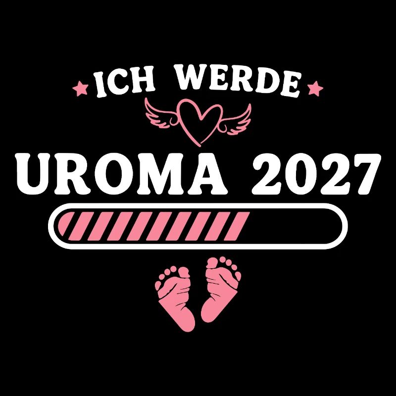 Ich werde Uroma 2027 – Baby Ankündigung Geschenk