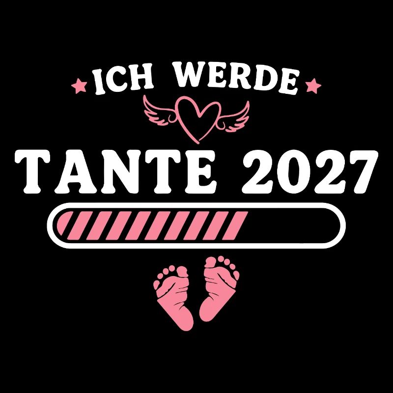 Ich werde Tante 2027 – Baby Ankündigung Geschenk