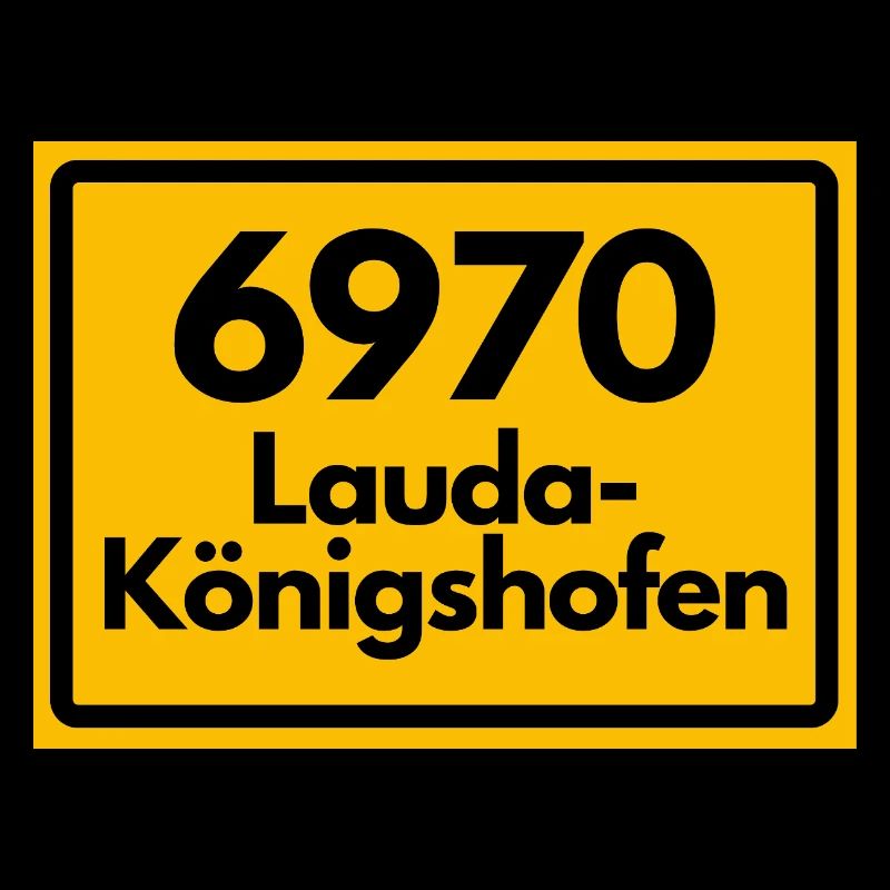 ALTE POSTLEITZAHL PLZ 6970 LAUDA KÖNIGSHOFEN