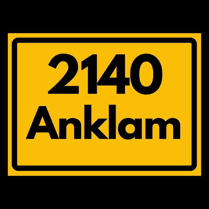 ANCIEN CODE POSTAL RÉTRO 2140 ANKLAM HEIMAT